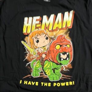 Masters Black Pop Tees Shirt